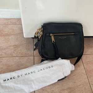 Marc Jacob’s Recruit Nomad Pebbled Leather Crossbody Bag